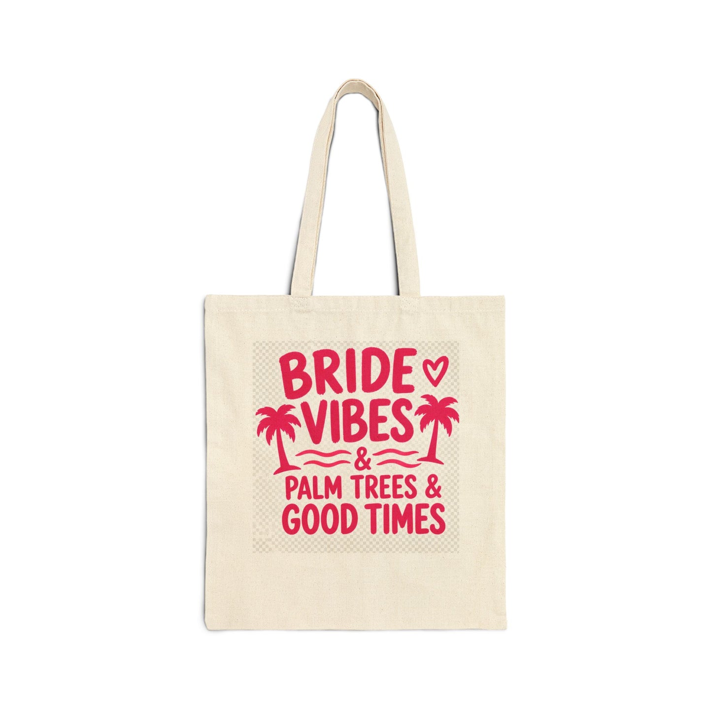Cotton Canvas Tote Bag