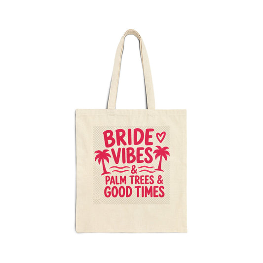 Cotton Canvas Tote Bag